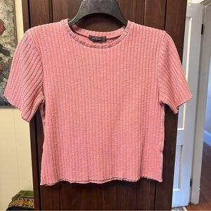 Pink Crop Top